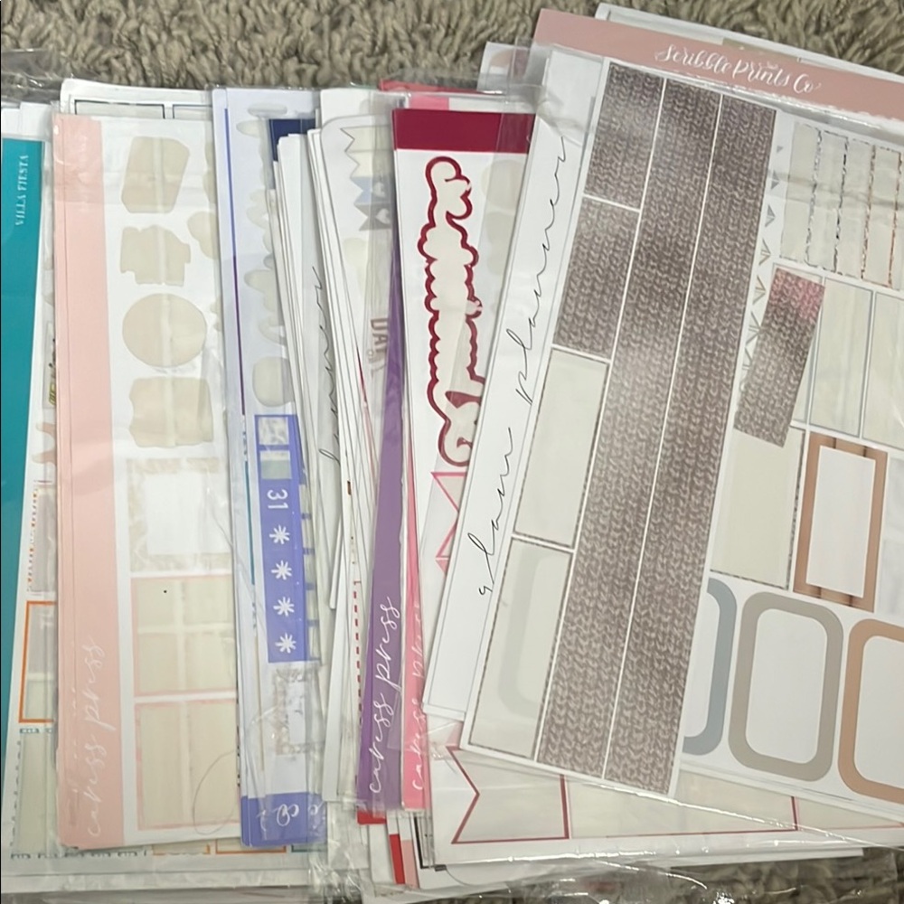 Assorted Planner Stickers